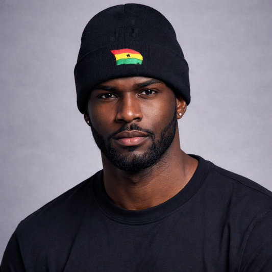 Ghana Flag Beanie
