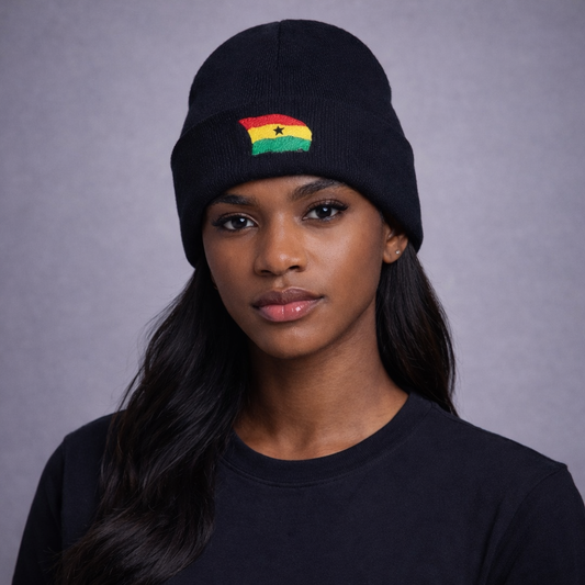 Ghana Flag Beanie