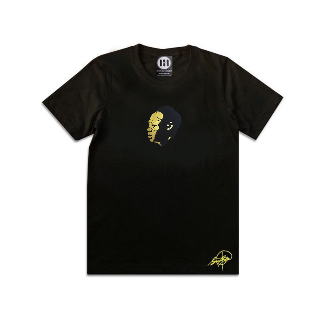 Nkrumah Black & Gold MMT-shirt (Small head)