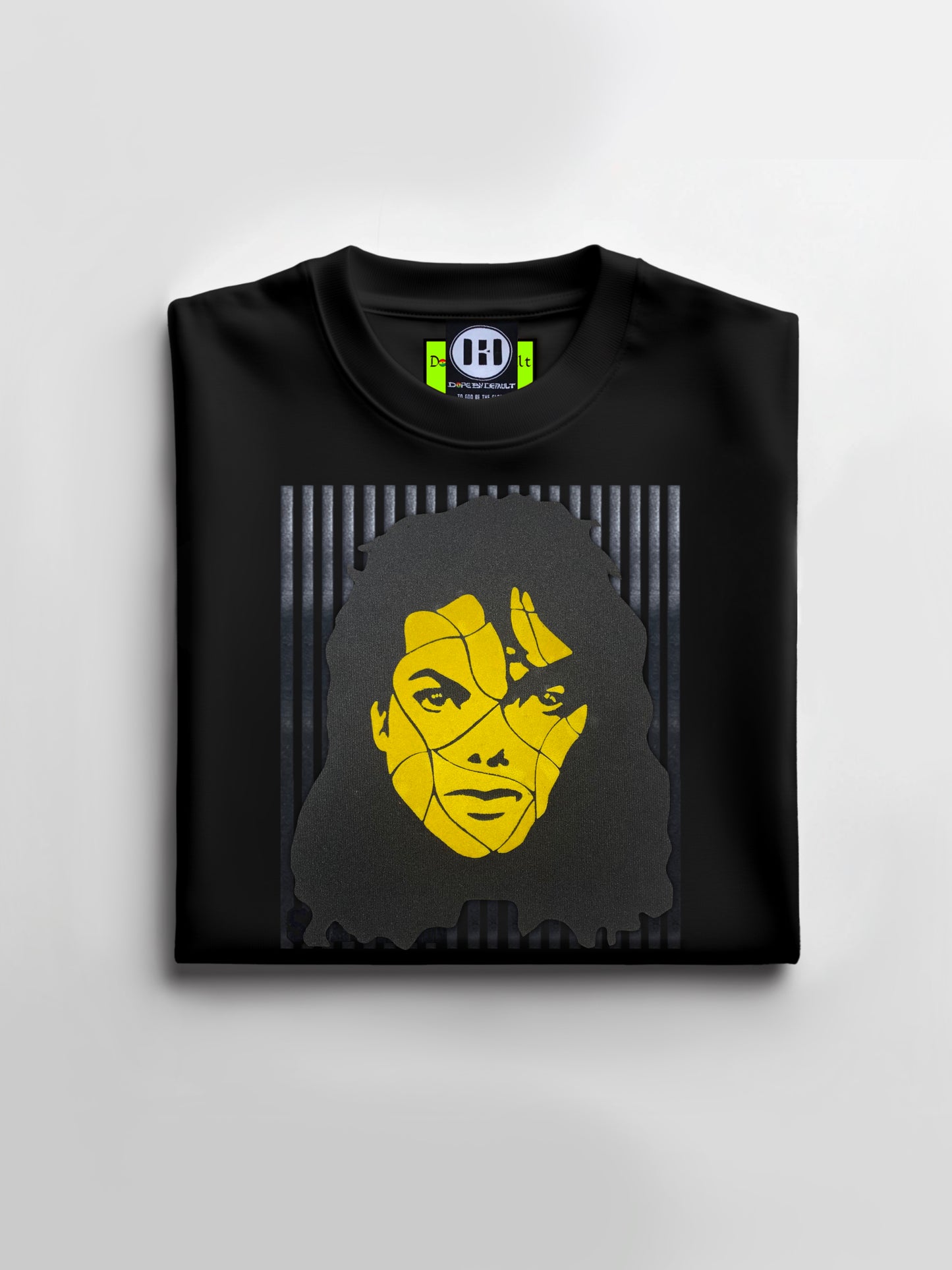 MJ - Black & Yellow Mosaic