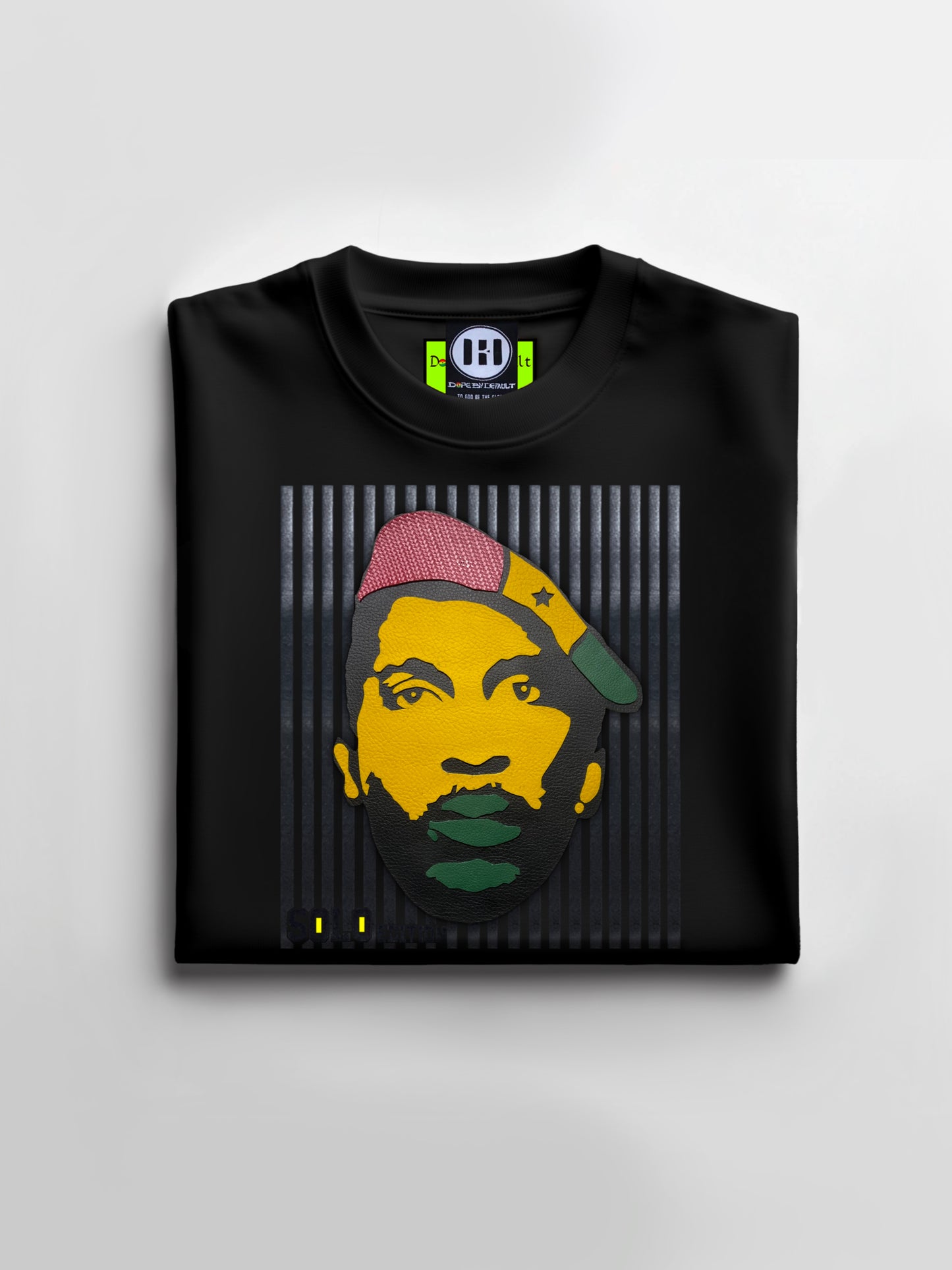 Thomas Sankara – Multicolour Leather Icon