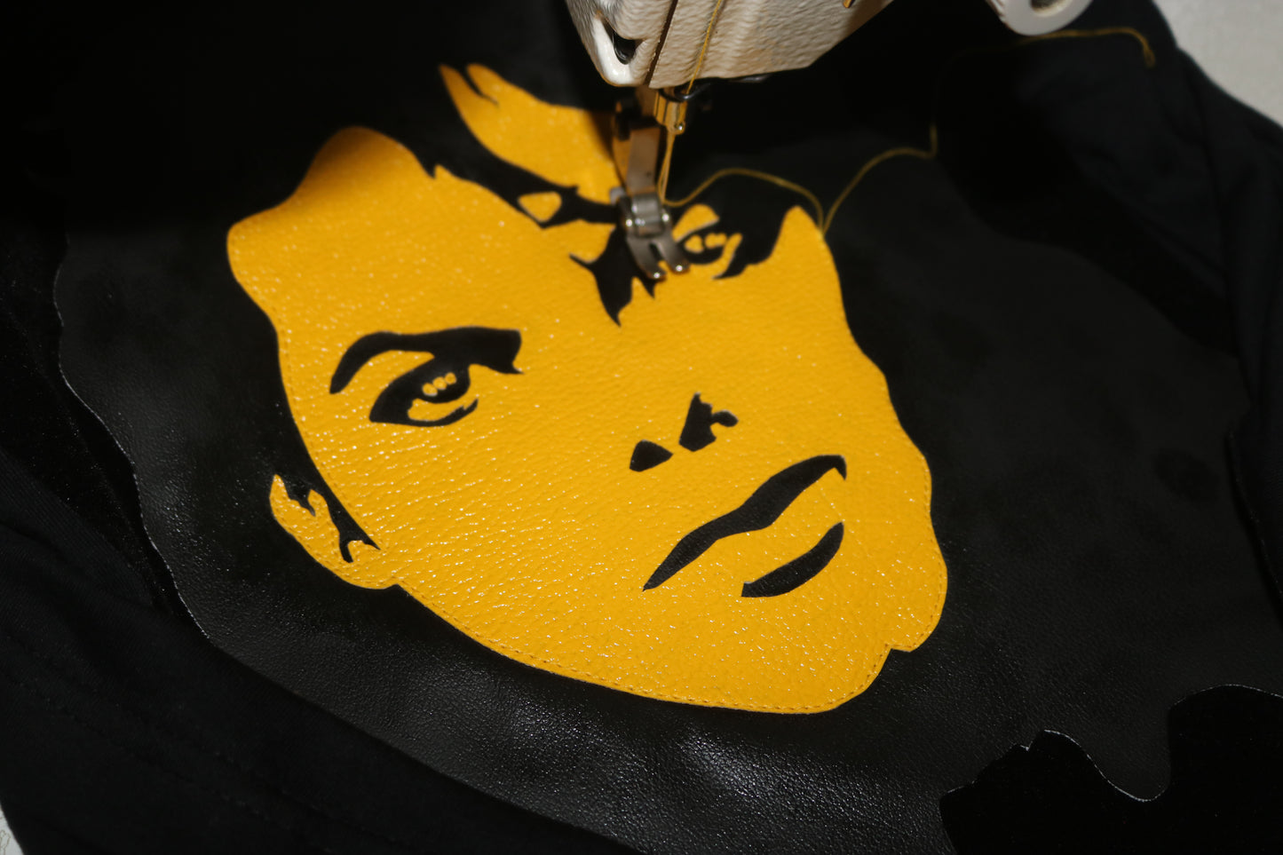 M.J – Yellow Leather Icon
