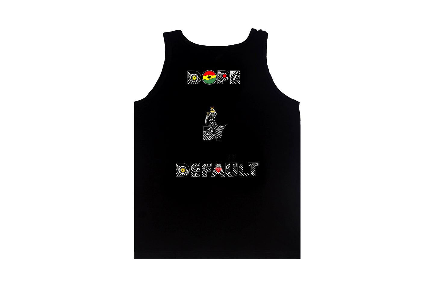 M.J Black & White Mosaic Tank Top