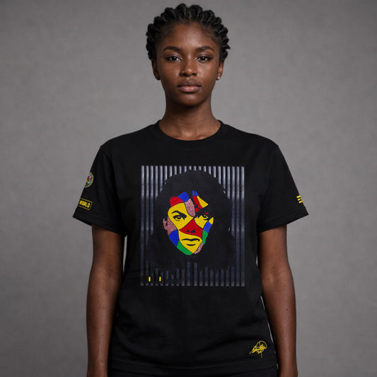 M.J – Multicolour Mixed Media