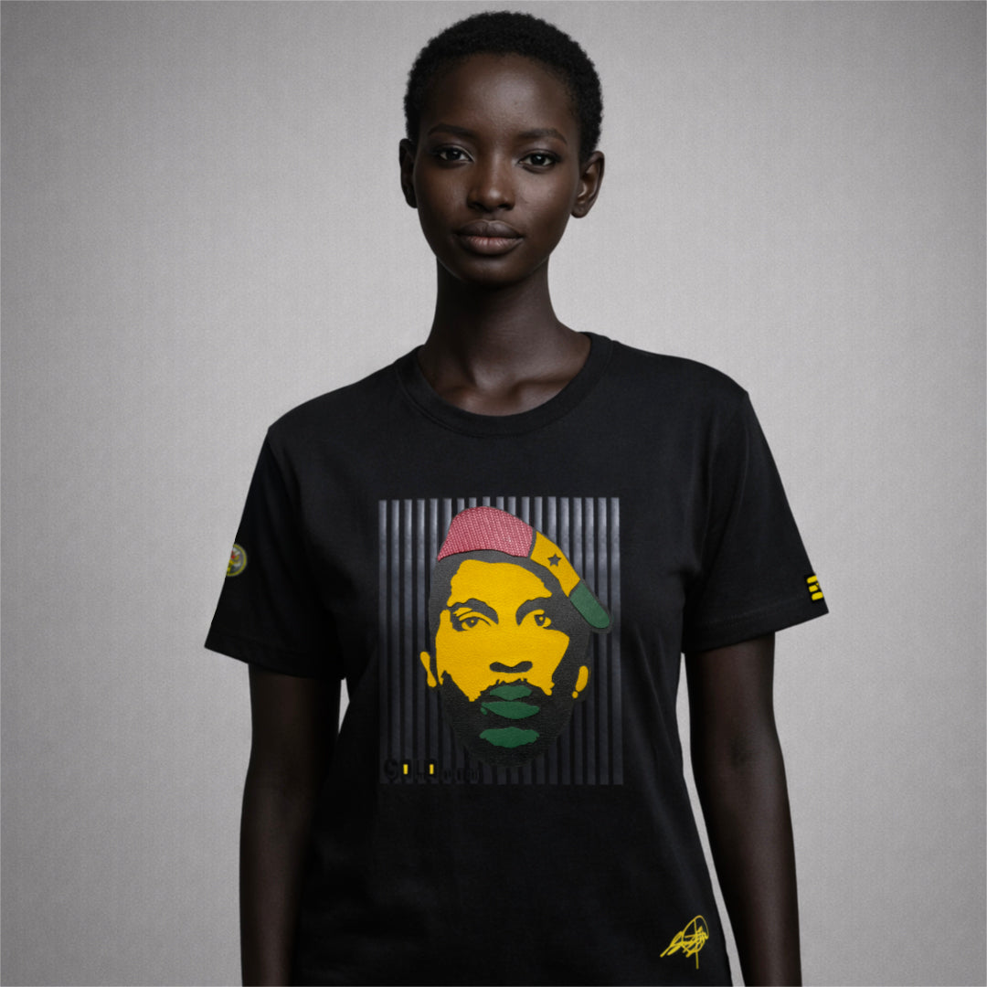 Thomas Sankara – Multicolour Leather Icon