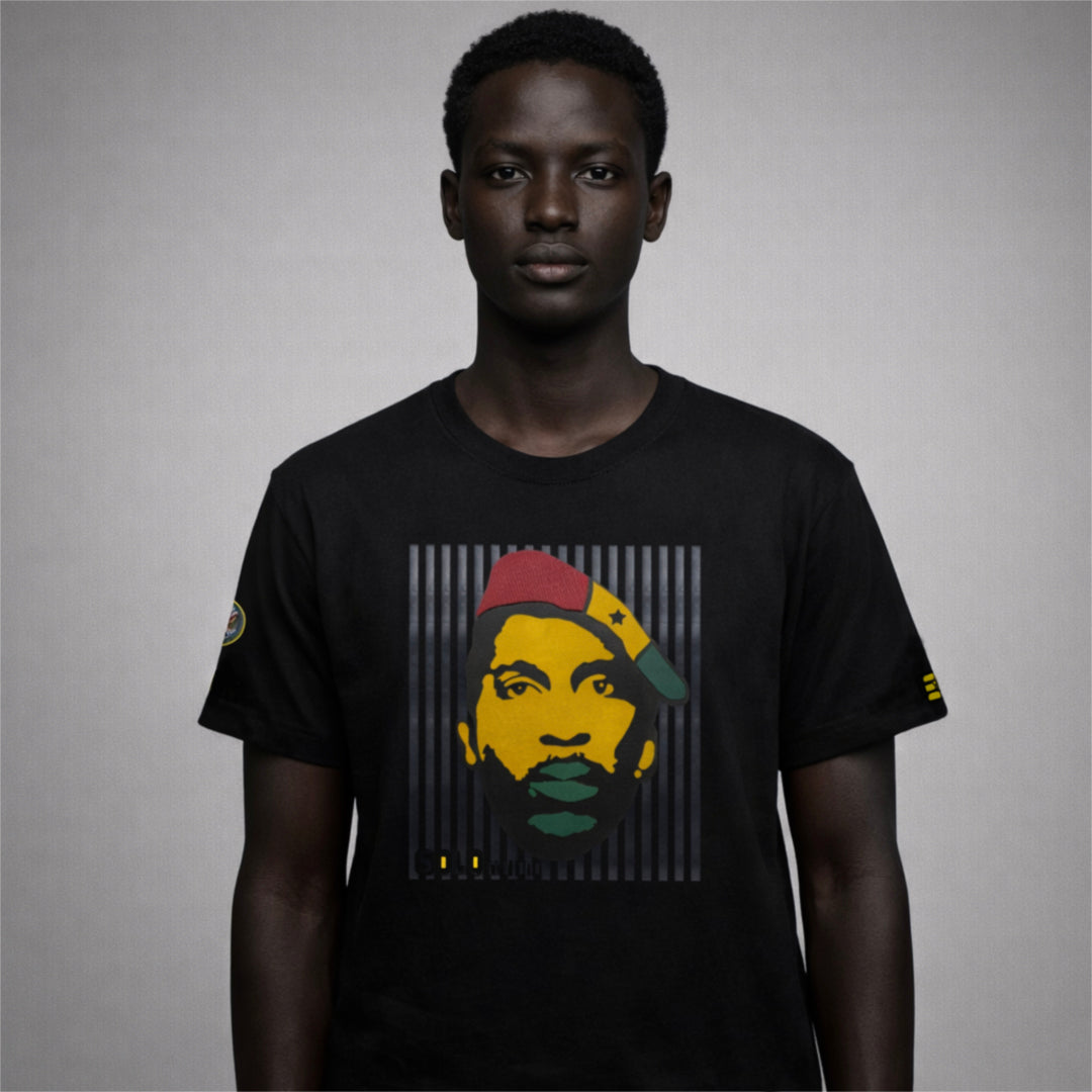 Thomas Sankara – Multicolour Leather Icon